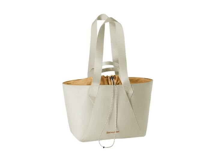 Beneunder LC168 Sac tote pliable léger 35 L - Beige