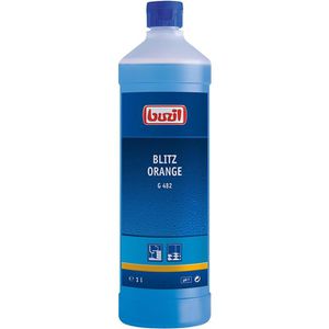 Buzil Allzweckreiniger G482, Blitz Orange, Konzentrat, mit Orangenduft, Flasche 1 Liter