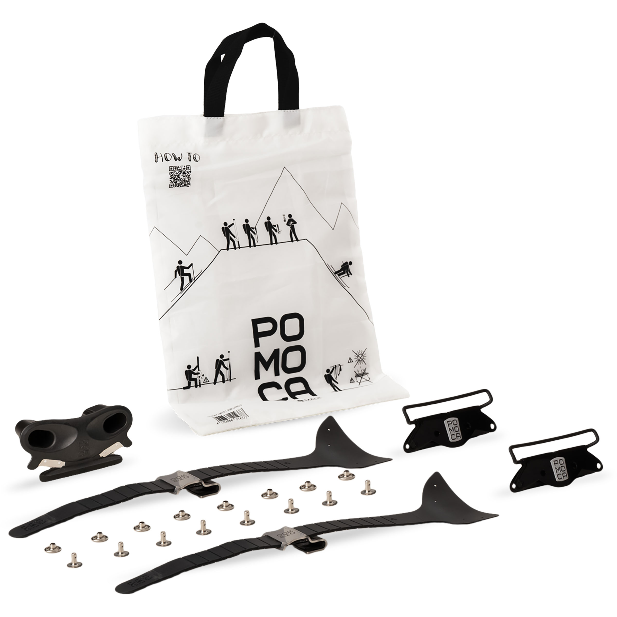 Pomoca Tip&Tail Easy Set Skifellzubehör weiss