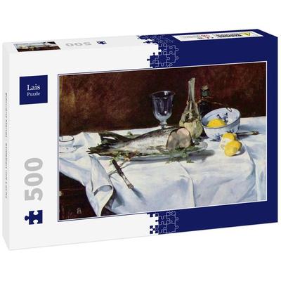 Lais Puzzle Edouard Manet - Stilleben mit Lachs 500 Teile