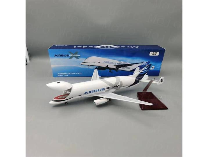 Grand modèle d'avion Airbus Beluga A300-600ST, échelle 1:150, modèle d'avion de Transport moulé sous pression pour Collection ou cadeau