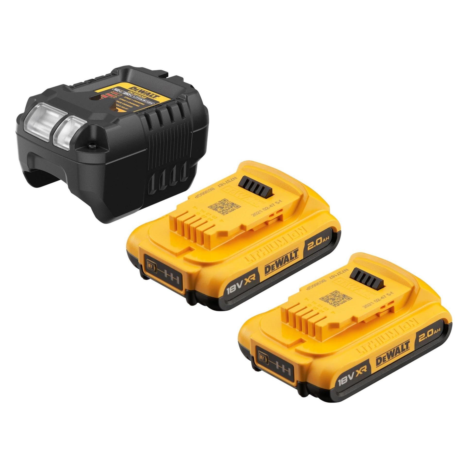 DeWalt DCB 1102 D2 Akku Starter Set (18 V) (53675507)