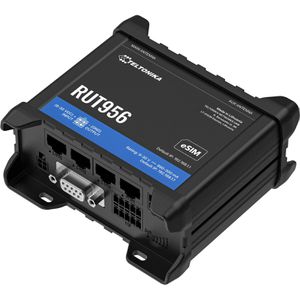Teltonika WLAN-Router RUT956, RUT956200000, 4G LTE, bis 150 Mbit/s LTE,150 Mbit/s, Wi-Fi 4, Mesh