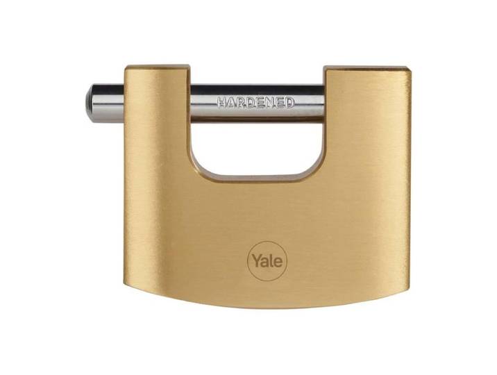 Yale - Cadenas De Sécurité En Laiton Y114b/70/113/1 - Anse Acier Cémenté - 3 Clés