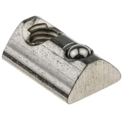 RS PRO, Zubehör Befestigungstechnik, Verbindungskomponente, Nutenstein, Befestigungs- und Anschlusselement für 5mm, M4, L. 12mm pa