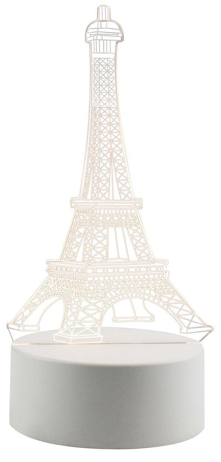 Northix 3D LED-nachtlamp Eiffeltoren met USB-aansluiting