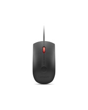 Lenovo Maus optisch 3 Tasten kabelgebunden USB Schwarz Rot (4Y51S24029)