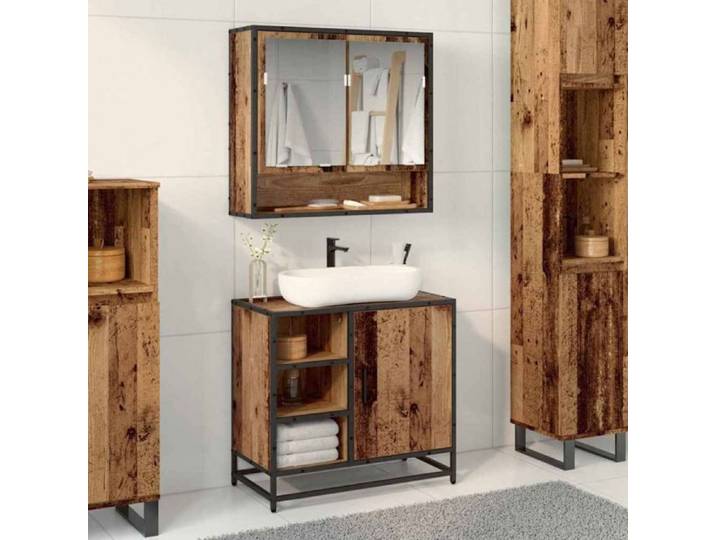 Meuble sous vasque - meuble vasque integree Vidaxl - 883634