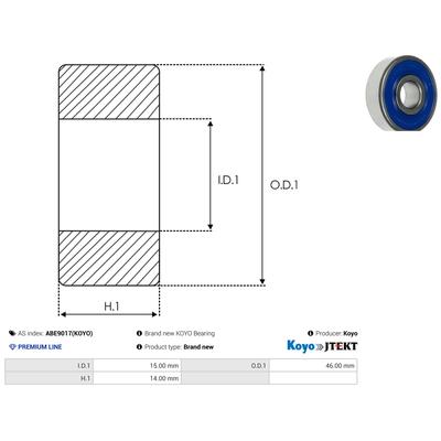 AS-PL Lager abe9017koyo