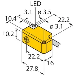 Turck Sensor BI2-Q10S-AZ31X