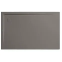 Kaldewei Superplan Duschwanne 385948040672 100x120x2,5cm, Träger, warm grey70