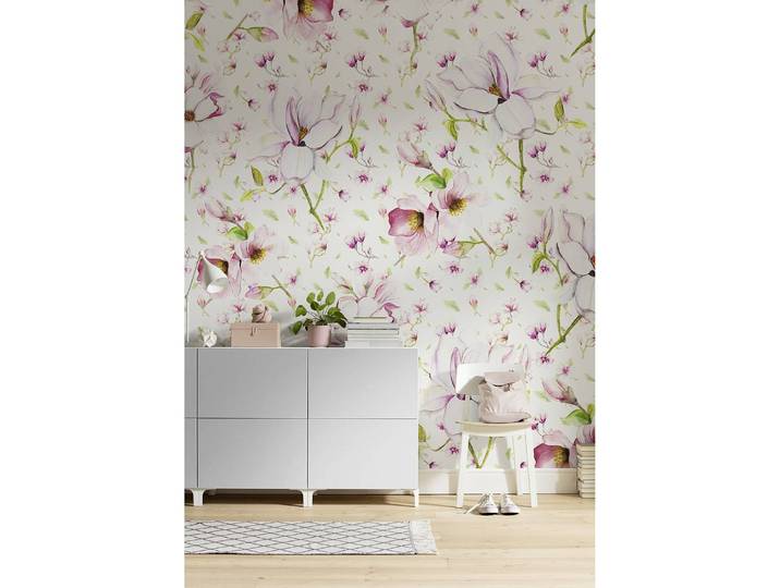 Papier peint intissé Magnolia 200cm