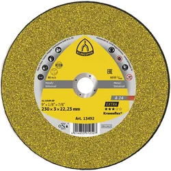 Klingspor, Sägeblatt, A 24 Extra - Trennscheiben 125 x 2,5 x 22,23 mm
