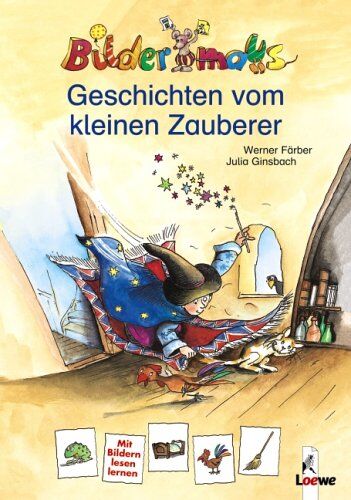 Werner Färber - Bildermaus - Geschichten vom kleinen Zauberer / Bilderdrache - Der kleine Zauberer lernt lesen (Wendebuch) - Preis vom 09.10.2026 07:28:09 h