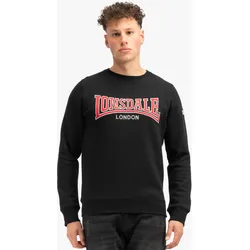 Lonsdale Herren Rundhals Sweatshirt schmale Passform BERGER LP181