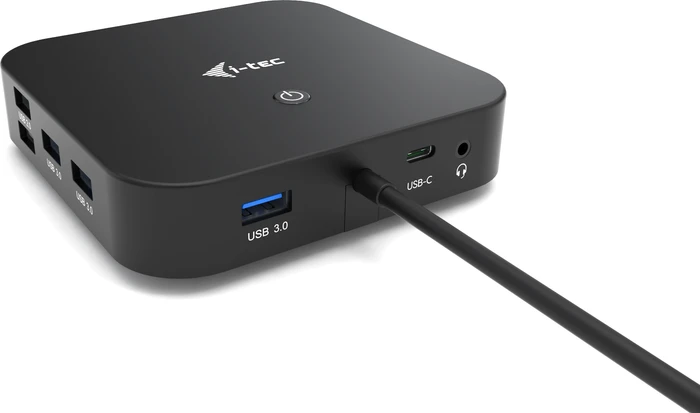 i-tec USB-C-Dockingstation mit zwei Displays und Stromversorgung 100 W + i-tec Universal Charger 112 W