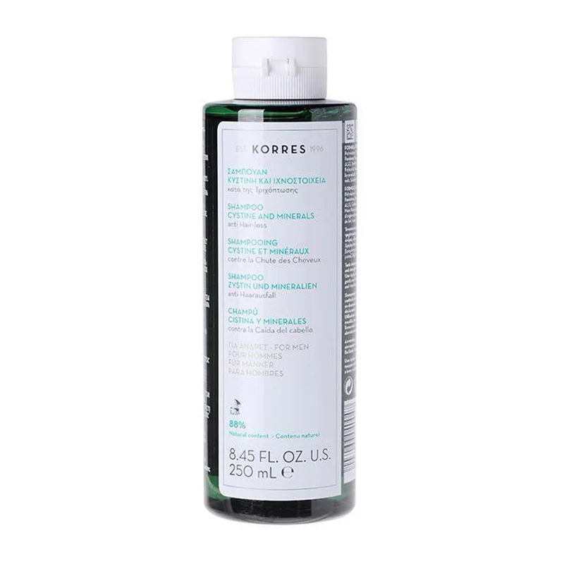 KORRES Cystine und Minerals Shampoo für Männer, 250ml 21000951