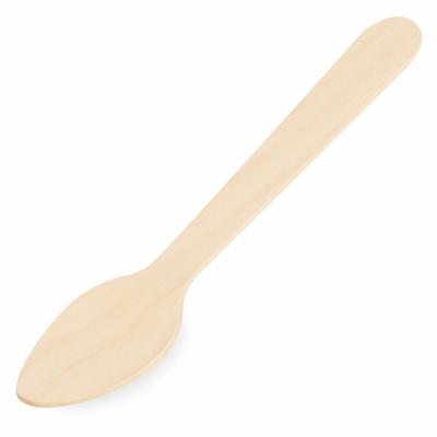 VEPATIM 100x Holz-Kaffeelöffel Holzlöffel 110mm umweltfreundlich