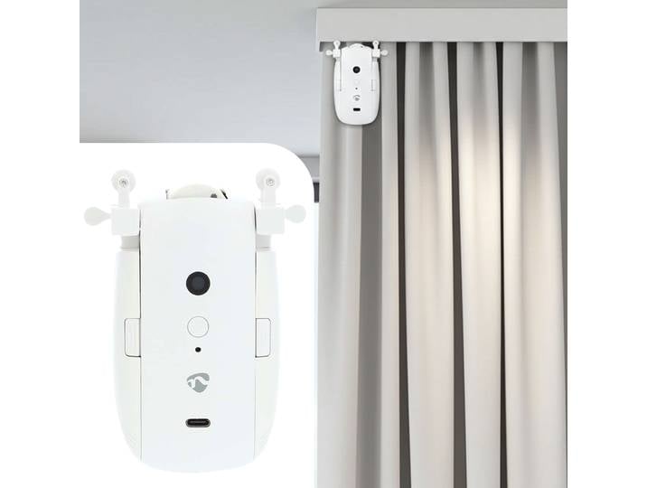 Automatischer Vorhangöffner für I-Schiene / U-Schiene, SmartLife, App, Bluetooth