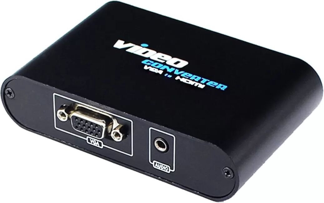 INF VGA zu HDMI Konverter für PC, Laptop, TV – 1080P Adapter mit Audio