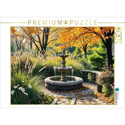CALVENDO Puzzle Herbstquellen der Stille | 1000 Teile Lege-Größe 64x48cm Foto-Puzzle für glückliche Stunden
