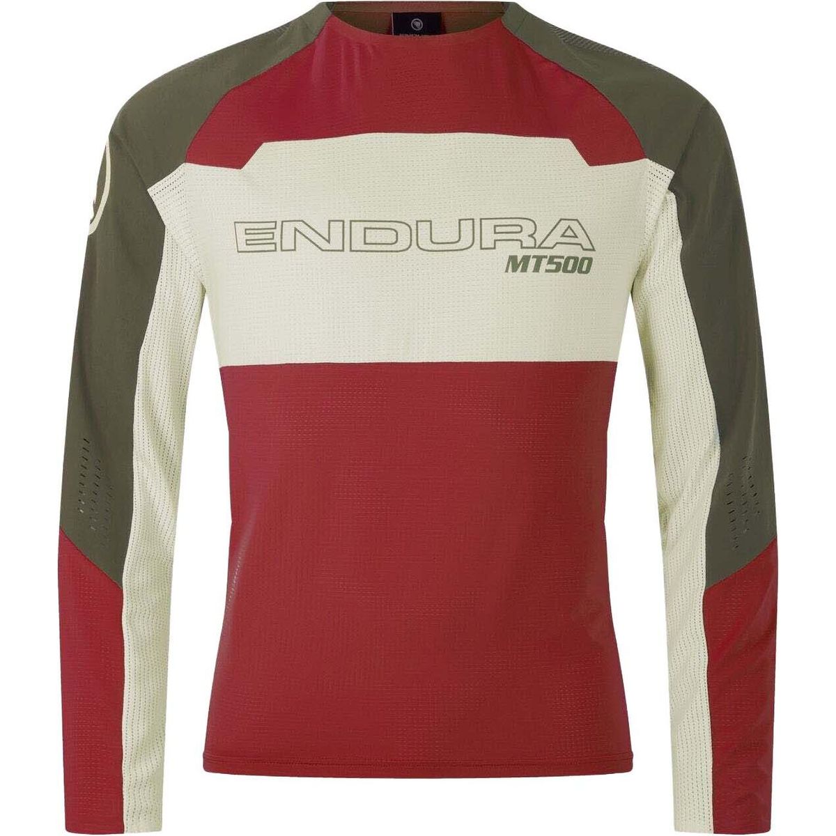 Endura MT500 Burner Lite Long Sleeve Jersey brick tweed (BRK) 2XL R-E3230-BRK-2XL-brick-tweed