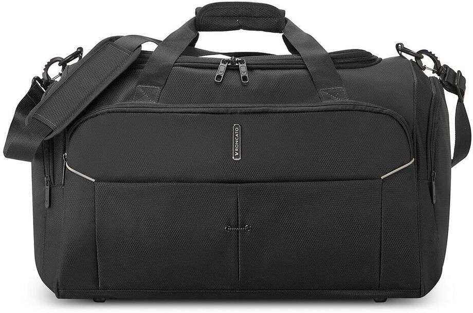Roncato Bolsa de viaje Ironik 2.0 con capacidad de 50L. Negro