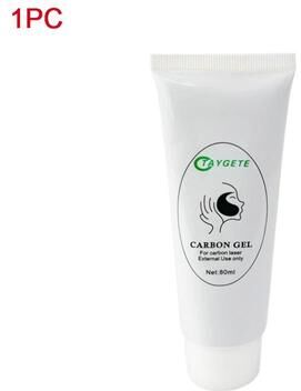 Inspired Finds Professional Carbon Peel Black Gel Mask For ND YAG Laser Facial Treatment And Deep Pore Cleansing 1pc
