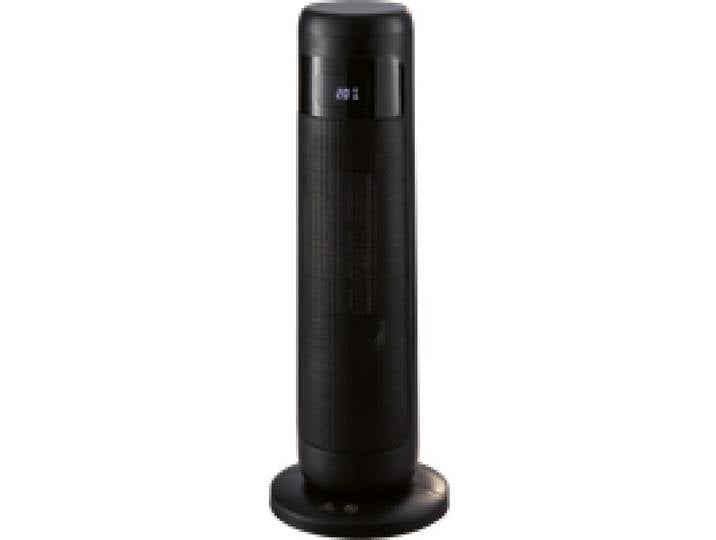 TRONIC® Chauffage soufflant tour en céramique «PTC TTHL 2000 C3» (noir)