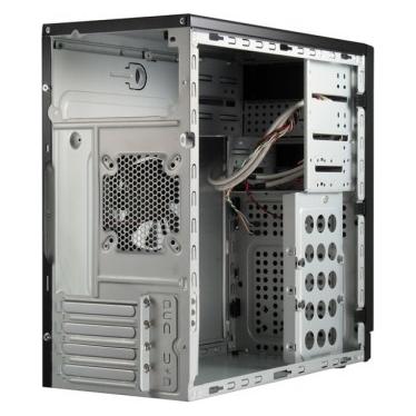 Compucase M-ATX MiniT., bl USB 3.0 o. NT (mATX, Mini-ITX) (6T11Bm-U3T)