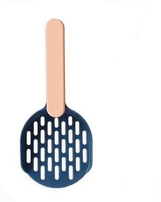 United ComfortGrip Cat Litter Scoop With Fast Sifting Filter & Easy Store Hook indigo+pink