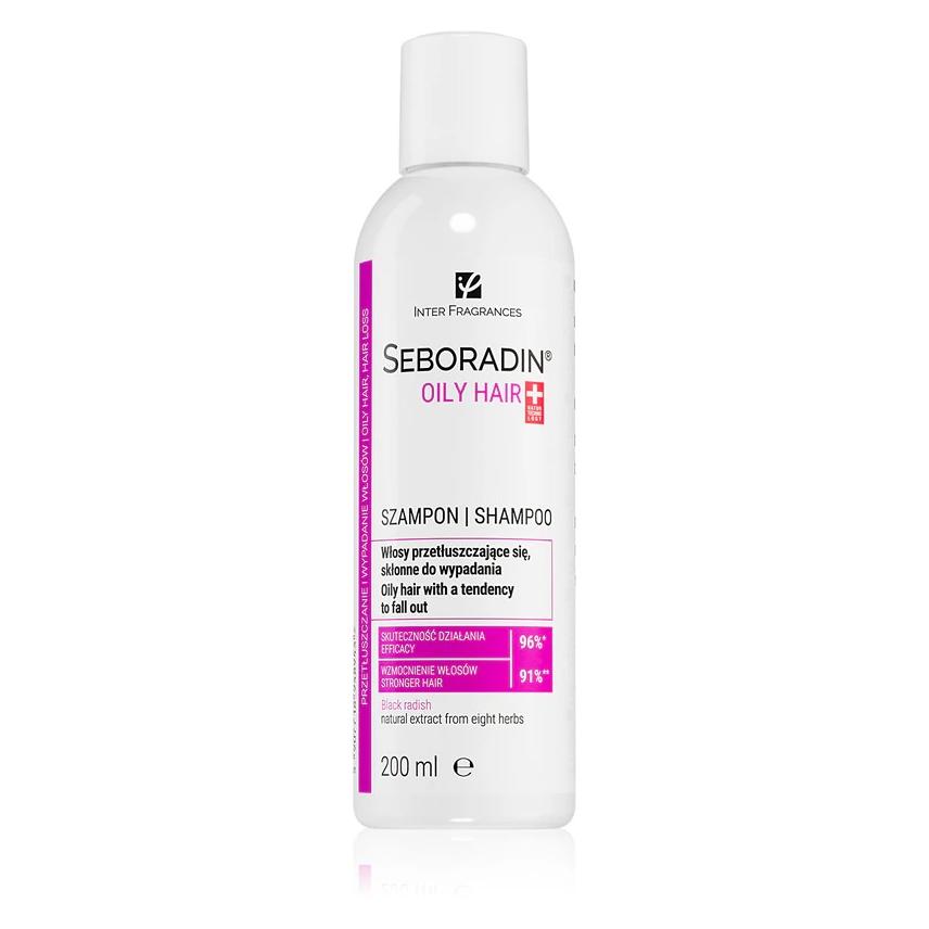 Seboradin Oily Hair Shampoo for Hair Loss and Thinning 200ml (Flüssiges Shampoo, 200 ml) (5907718948943)