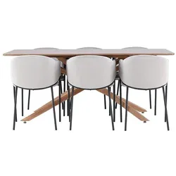 Ebuy24, Essgruppe, Essgruppe Piazza (MDF, Stahl)