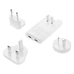 SANDBERG 4in1 TravelCharger USB-C 65W weiß