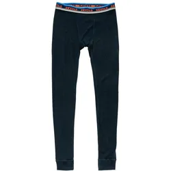 Devold, Herren, Funktionsunterhose, Lauparen Merino 190 Longs (L), Blau