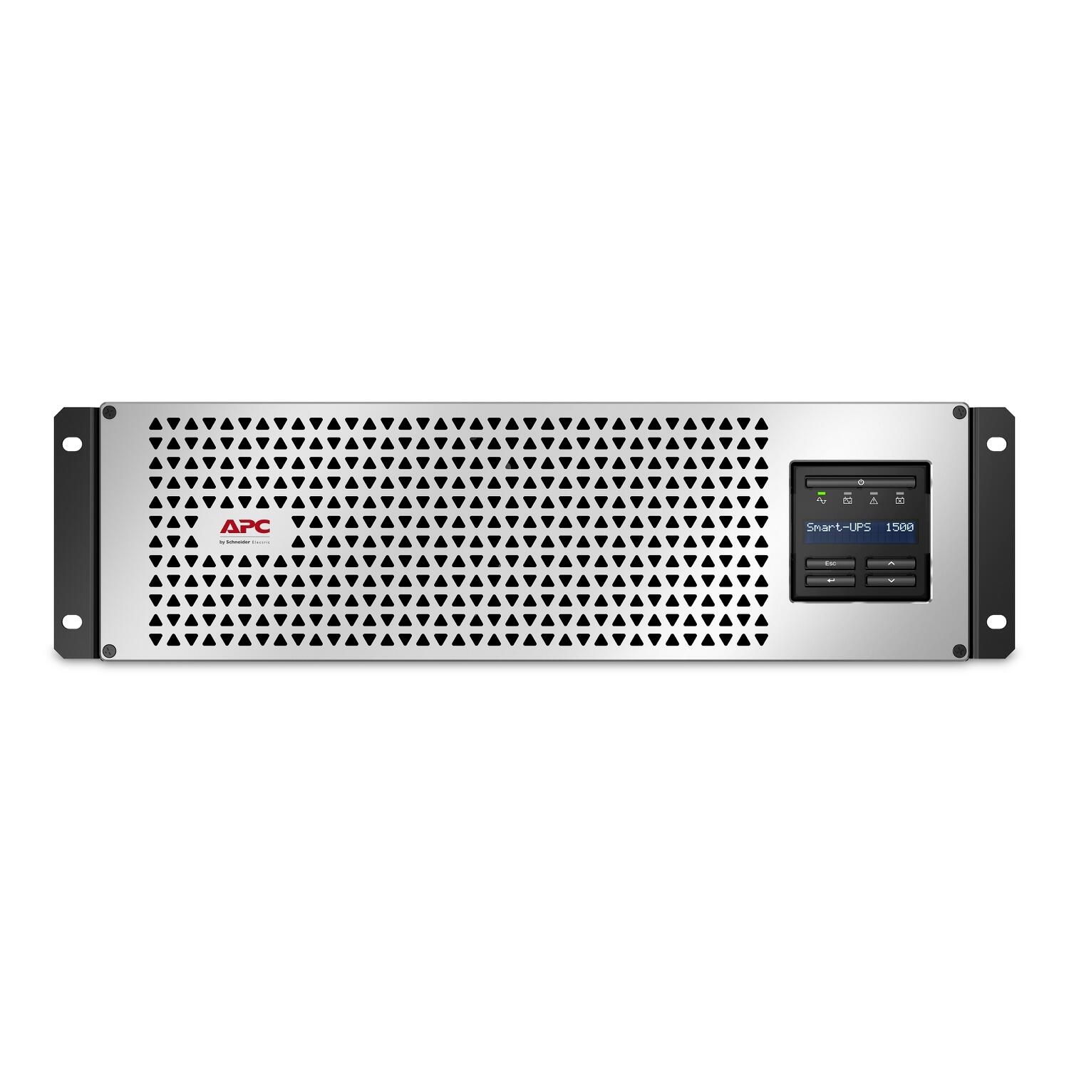 APC Smart-UPS 1500VA, LCD, 3U, 230V (SMTL1500RMI3UC)