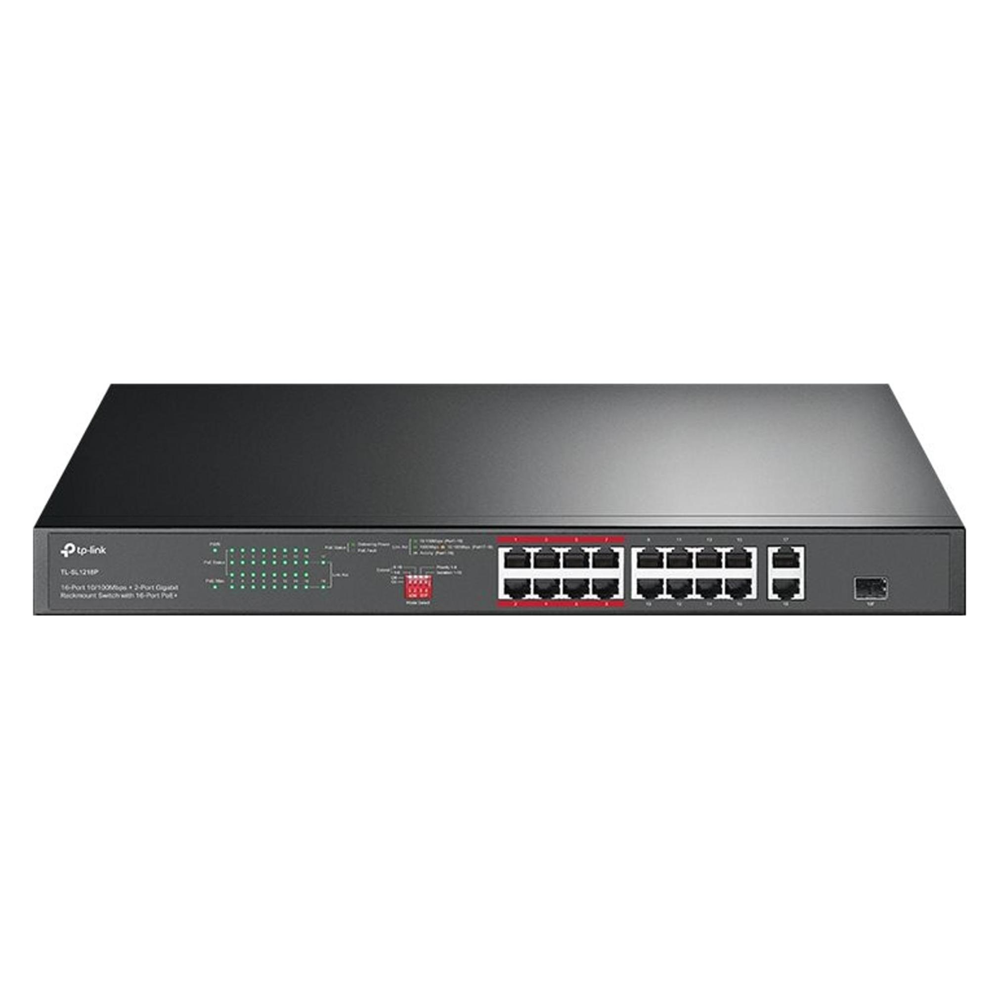 TP-Link TPLINK Switch TL-SL1218P TLSL1218P (TL-SL1218P) (18 Ports) (TL-SL1218P)