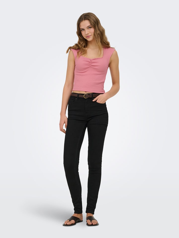 ONLY Top in Rosa - L