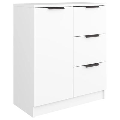 vidaXL Sideboard Weiß 60x30x70 cm Holzwerkstoff