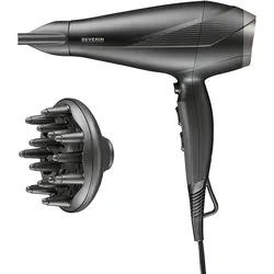 SEVERIN Haartrockner Ionic/AC anthrazit