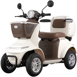 Econ-Way E-Seniorenmobil Lunar SC PREMIUM, Bleigel, 4-Rad 1000W Beige