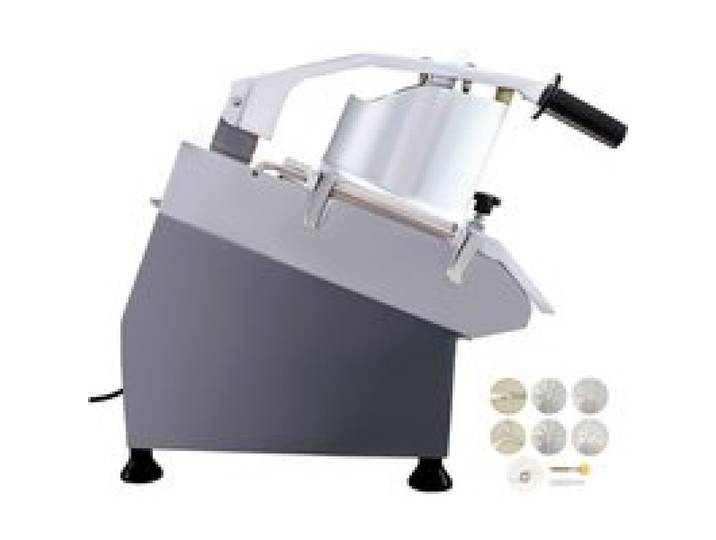 Coupe-Légumes Électrique - DUOKU - JKC-300 - 550 W - 6 Disques - Acier Inoxydable