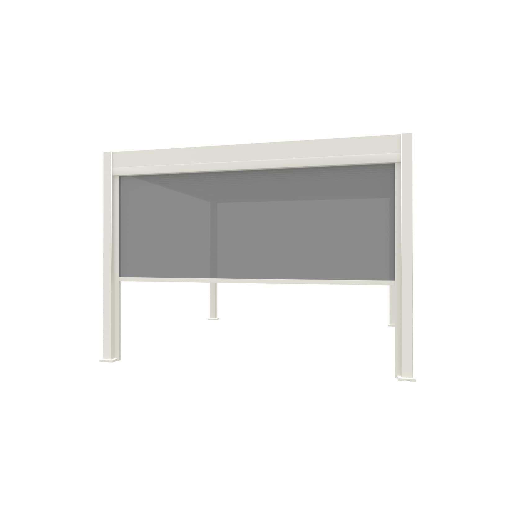 Weide Sonnenrollo 4 Maße Weiß Für Weide Deluxe Pergola2.65 Meter