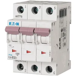 Moeller Electric, Schutzschalter, 10kA Triple Pole Type C MCB 32A