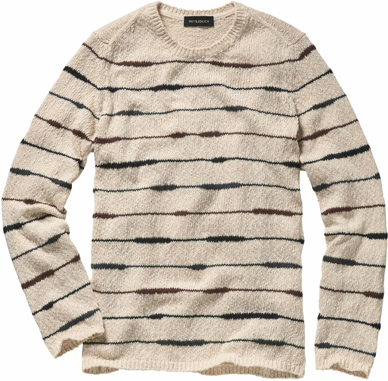 Mey & Edlich Flammen-Pullover Beige 52