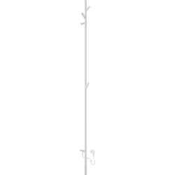 Smedbo DRY - Elektrische Handtuchwärmer, Baum. Edelstahl, Weiss, Höhe 1720 mm FX...