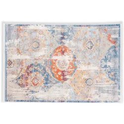 Schöner Wohnen Kollektion Teppich Mystik D. 192 C. 004 Orient silber 70x140 cm