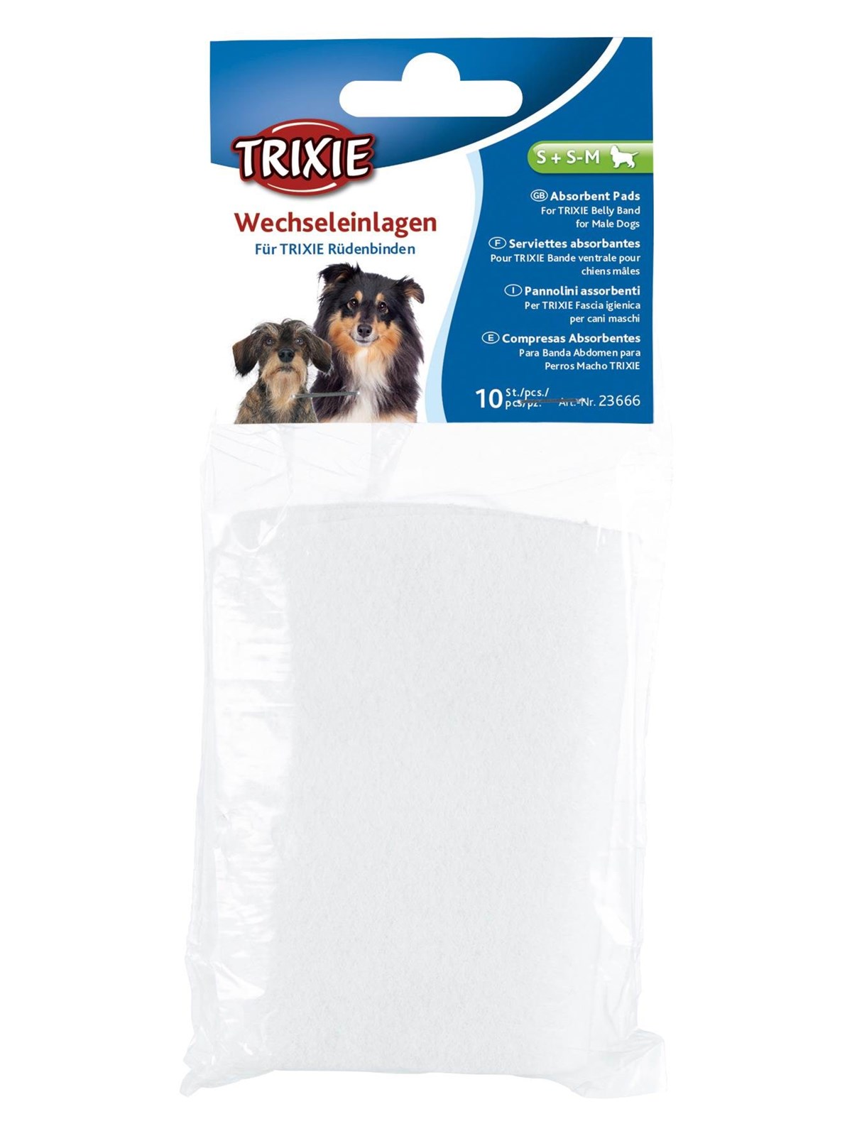 Trixie Austauschbare saugfähige Einlagen für Rüdenwindeln L (10er-Pack)