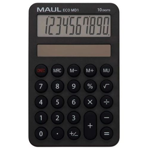 MAUL ECO MD 1 Taschenrechner schwarz