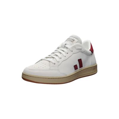 Sneaker ETHLETIC "Jesse", Damen, Gr. 45, weiß (chalk weiß, true blood), Obermaterial: 55% Polyurethan, 45% Polyester. Futter: 100% Polyester. Decksohle: 100% Polyester. Sohle: Naturkautschuk, Schuhe Sneaker, recycled Produkt